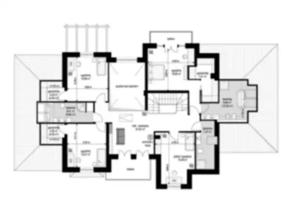 5 Bedroom 346 m2 Modern House Architectural Floor Plans 24m x 14m – image 3