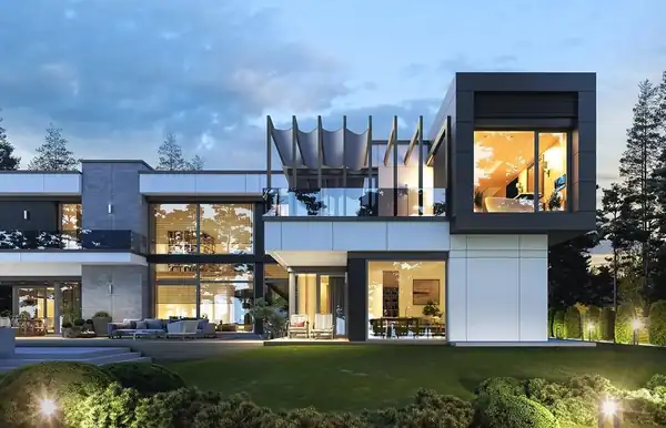 5 Bedroom 631 m2 Detailed Modern House Architectural Floor Plans 26m x 26m – image 2