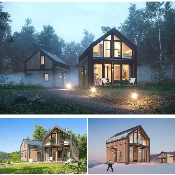 Modern 3 Bedroom Tiny House Plans (PDF Included) – image 2