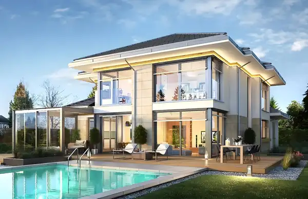 4 Bedroom Modern House Plan 3143 sq ft – image 3
