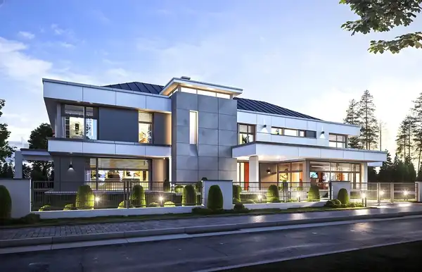 6 Bedroom 968 m2 Modern House Architectural Floor Plans 35m x 36m – image 2
