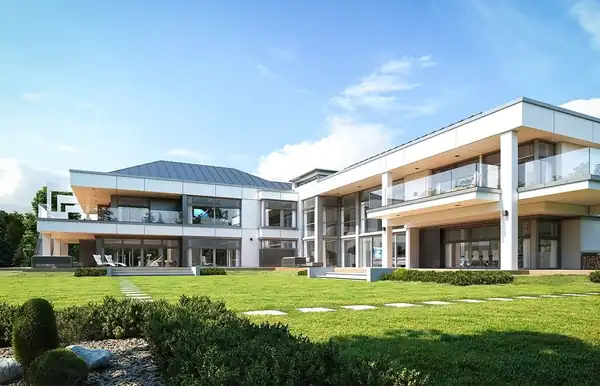 6 Bedroom 968 m2 Modern House Architectural Floor Plans 35m x 36m – image 3