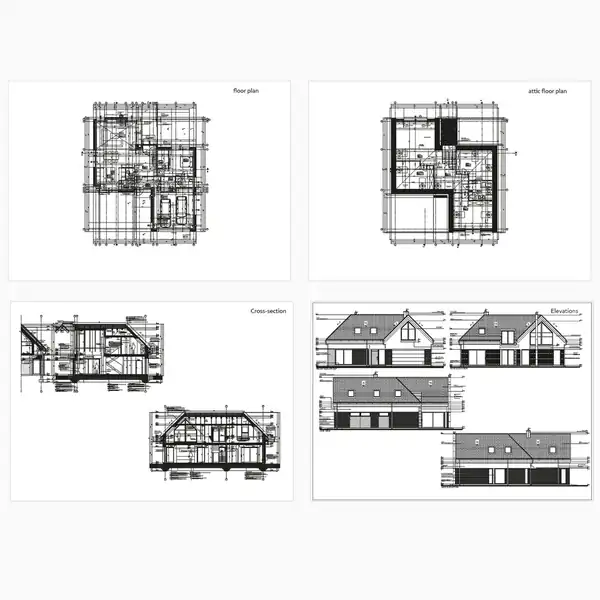 4 Bedroom House Plan Under 2000 sq ft – image 5