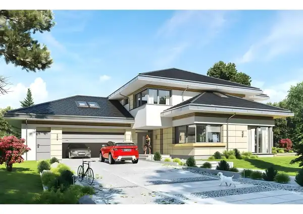 6 Bedroom House Plan with Pool & Sauna – image 2