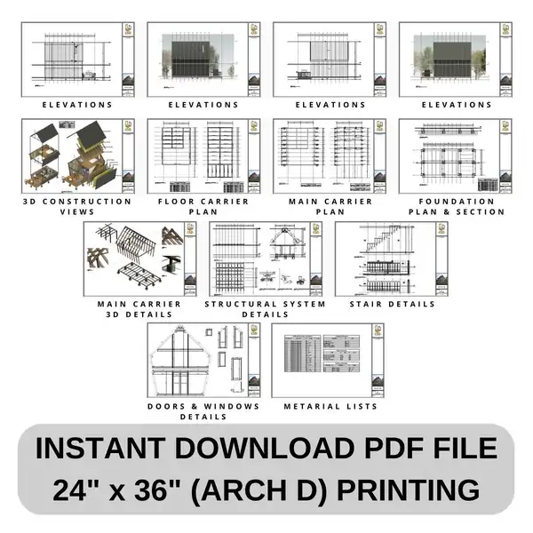 A-Frame Tiny House Plan β image 5