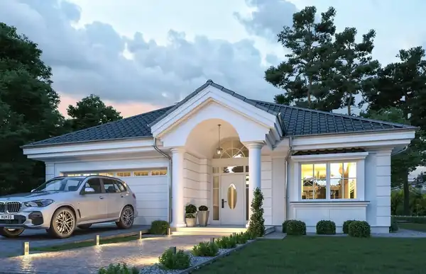 3 Bedroom Classic House Plan 143 m2 – image 2