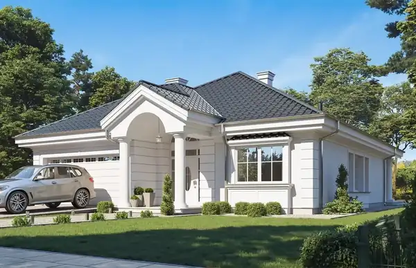 3 Bedroom Classic House Plan 143 m2 – image 3