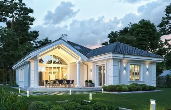 3 Bedroom Classic House Plan 143 m2 – image 4
